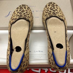 Rothy’s cheetah flat size 6